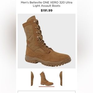 Belleville One XERO Ultra Light Assault Boots